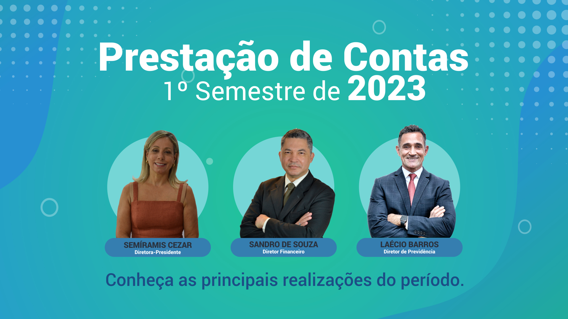 Encontro de Prestação de Contas 1º Semestre/2023