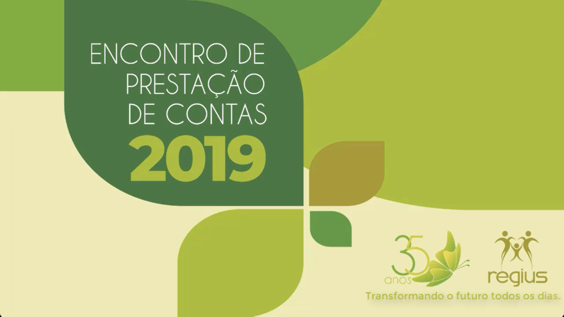 Prestação de Contas 2019